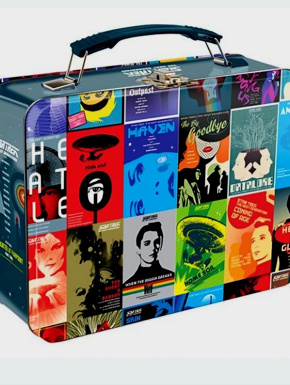 Star Trek: The Next Generation Collage Large Tin Tote